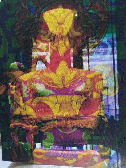 Poltrone e potere N°9 - a Digital Art Artowrk by Maria Salvaggio